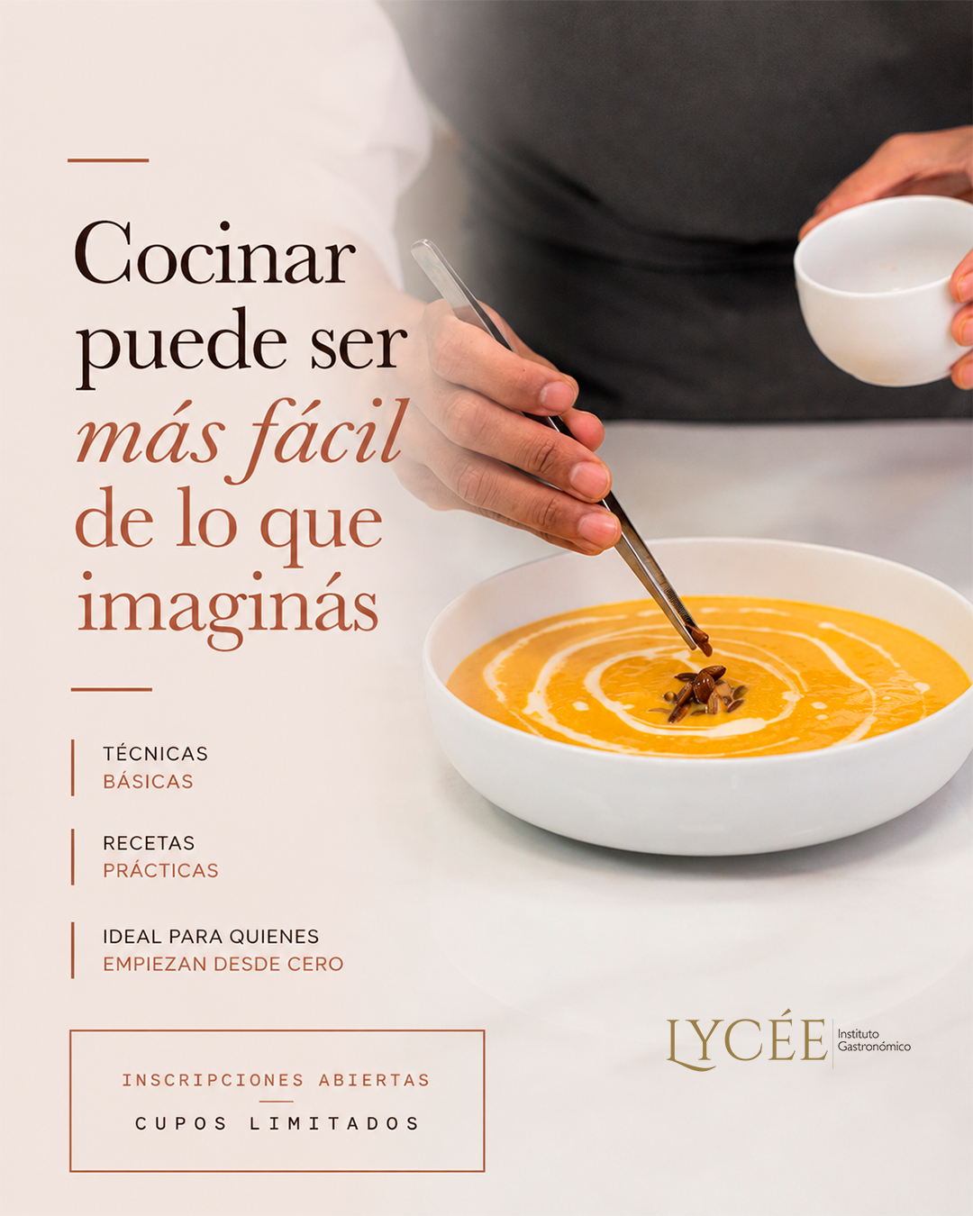 Lycée Instituto de Gastronomía Profesional Facebook ad from Jun 4, 2026