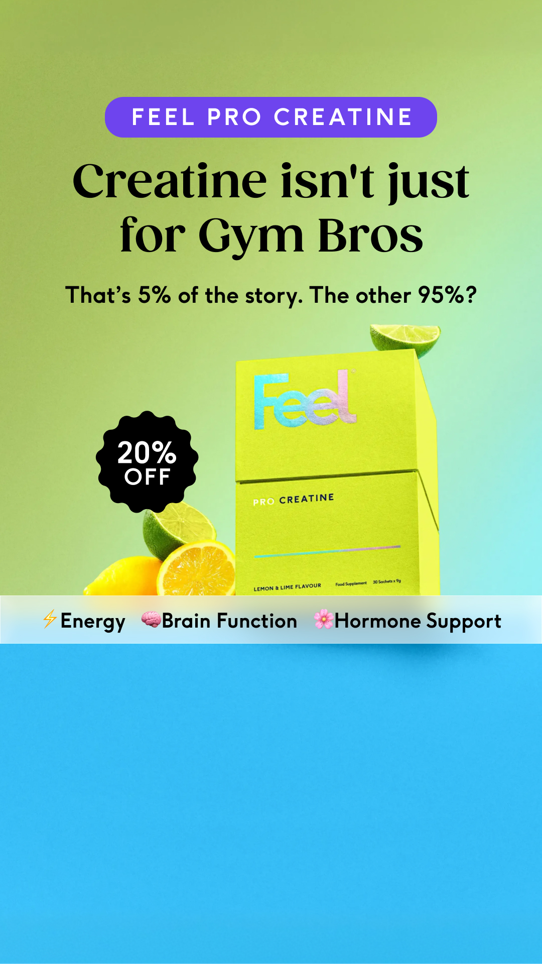 Feel Facebook ad