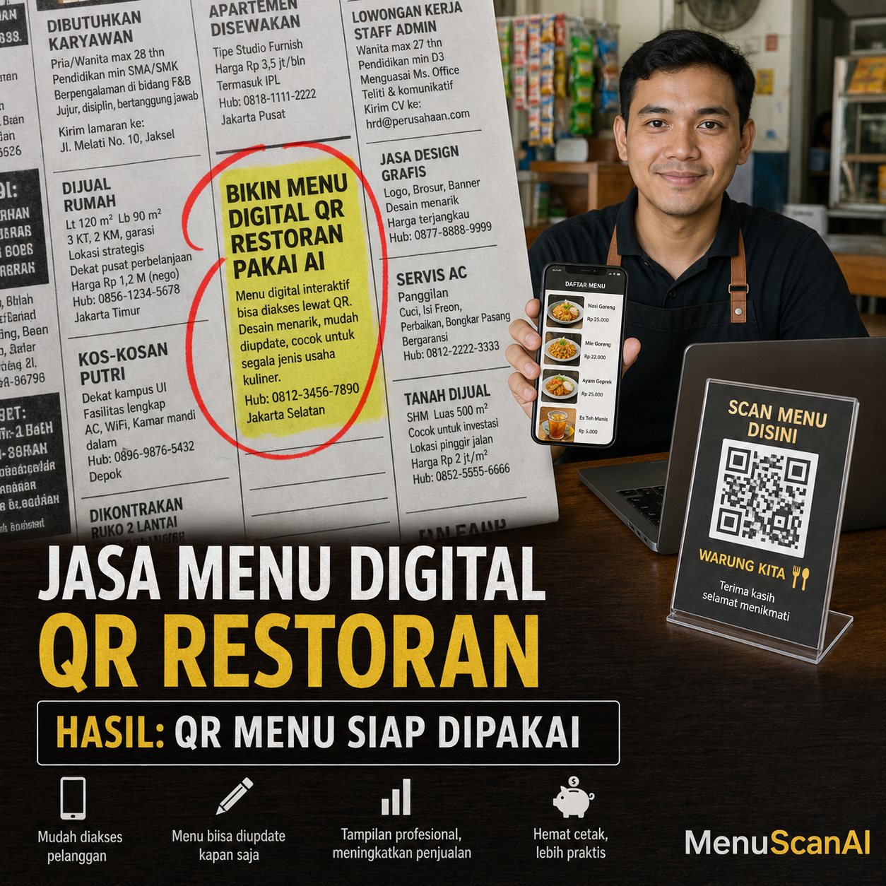 Petnplansociety Facebook ad: MenuScanAI