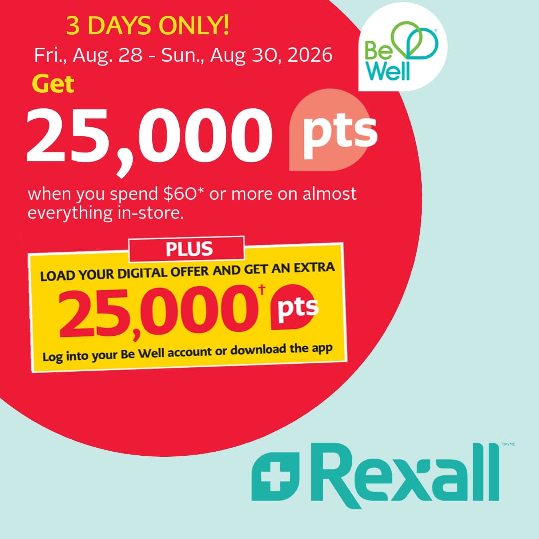 Rexall Drugstore Facebook ad