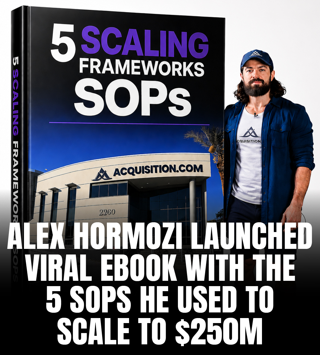 Alex Hormozi Facebook ad
