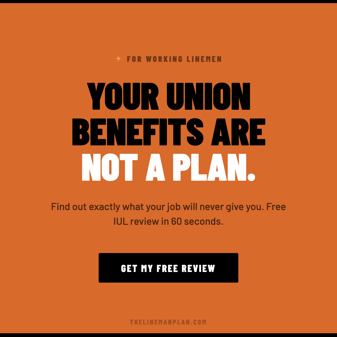 The Lineman Plan Facebook ad