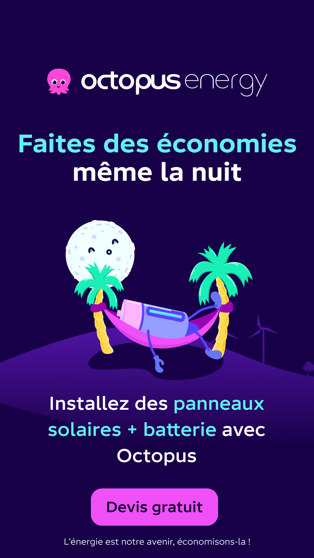 Octopus Energy Facebook ad