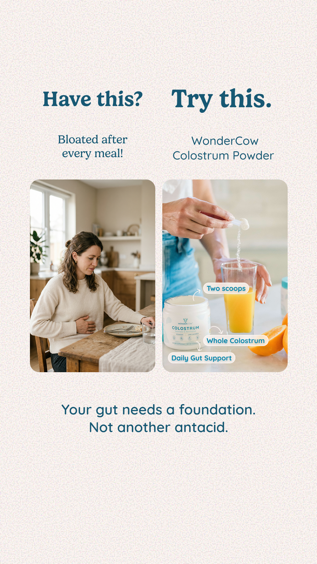 Wondercowusa Facebook ad