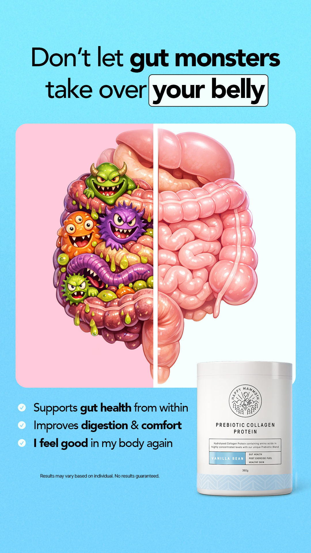 Happy Mammoth Facebook ad