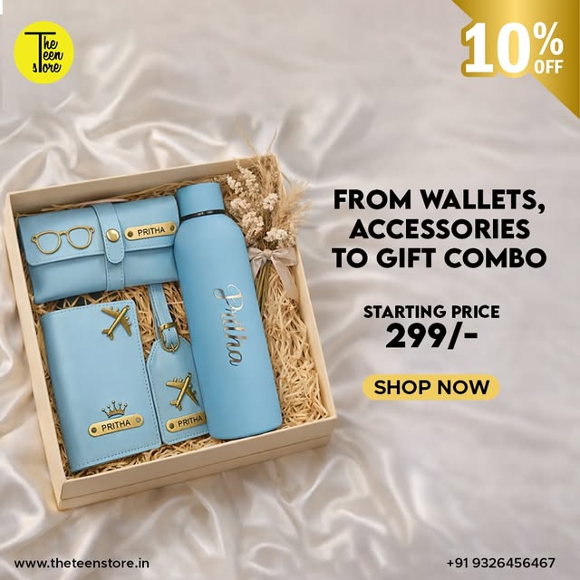 Theteenstore.in Facebook ad: This 2026 season’s most loved personalized gift combo.