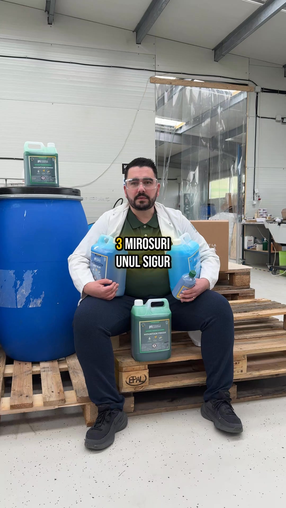 LaCanistra.ro Facebook ad: Detergent din Fabrică - Direct la Tine