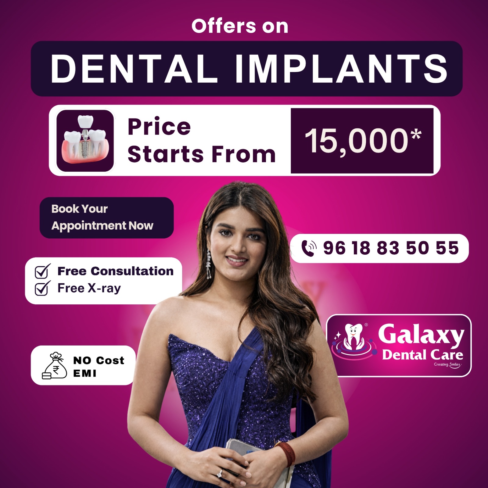 Galaxy Dental Care Facebook ad