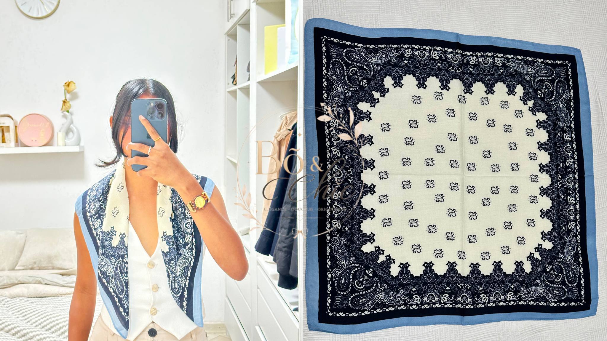 Bõ & Chic Facebook ad: ARRIVAGE, COLLECTION HIVER