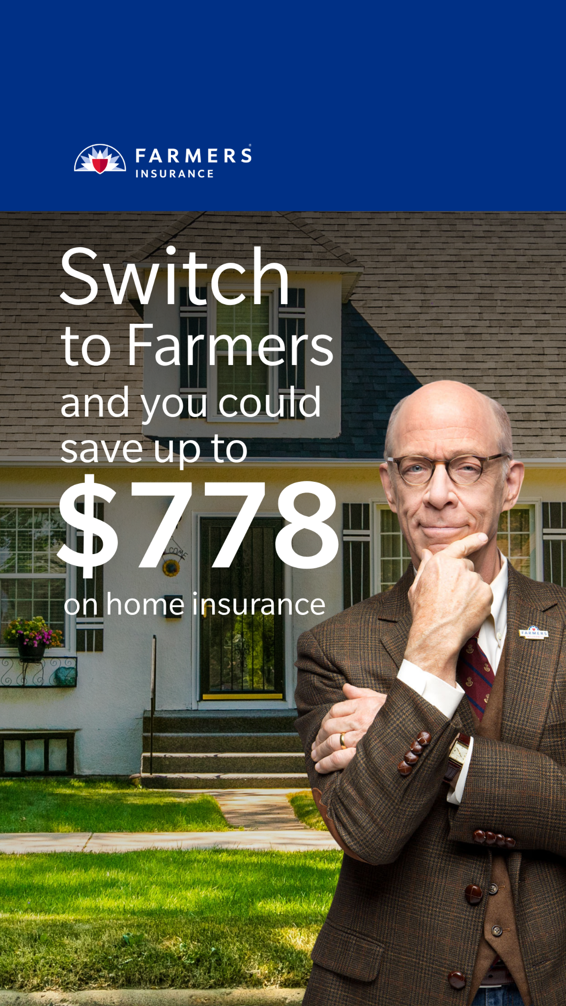 Farmers Insurance Facebook ad