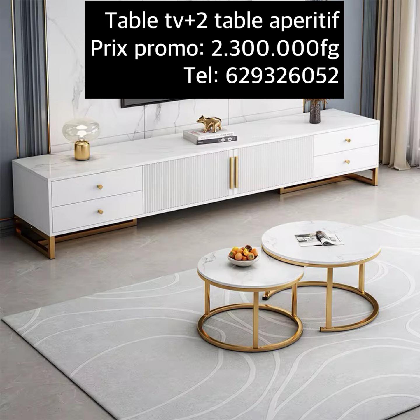 RH business Facebook ad: Super promo pour les meubles moderne