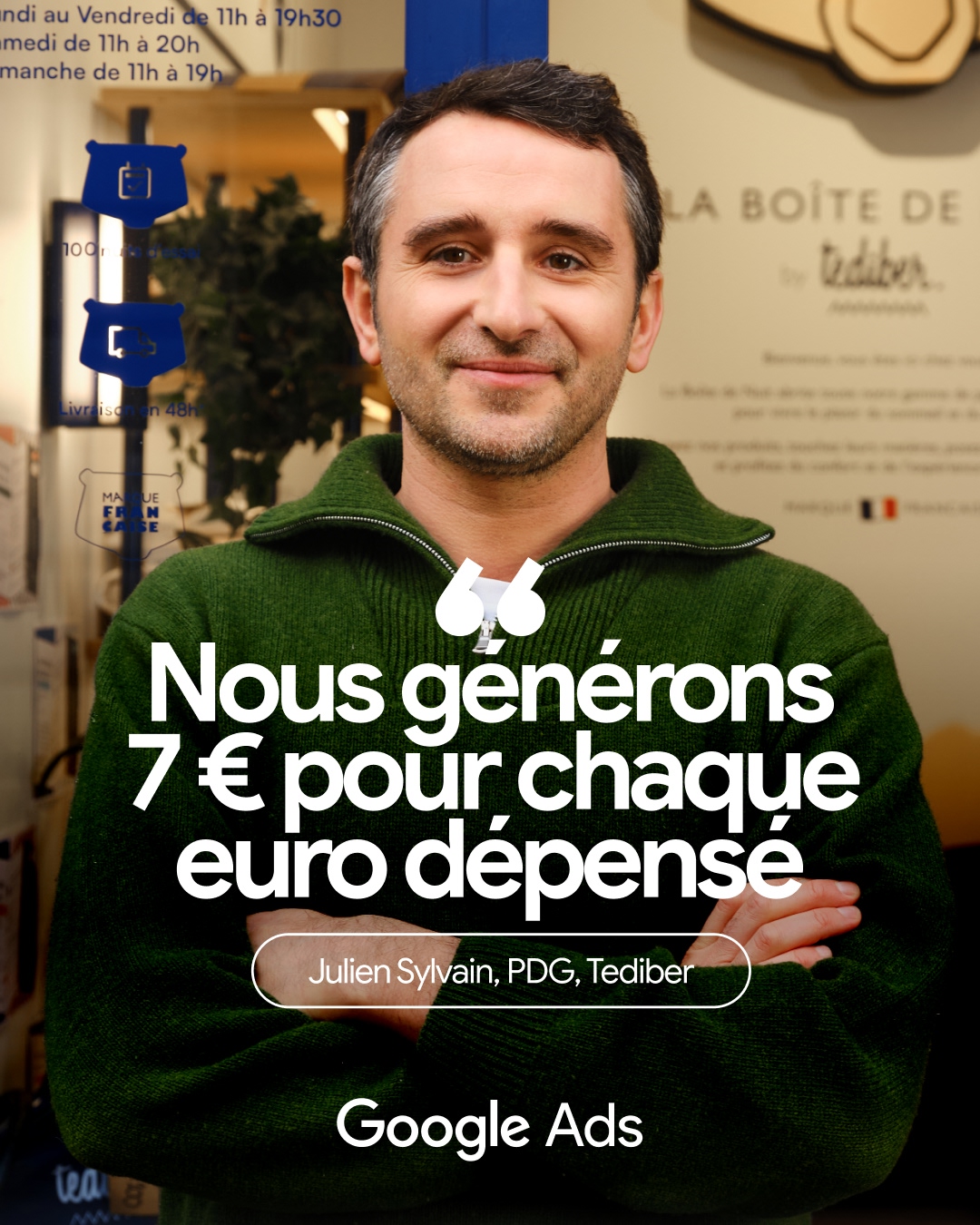 Google Ads Facebook ad