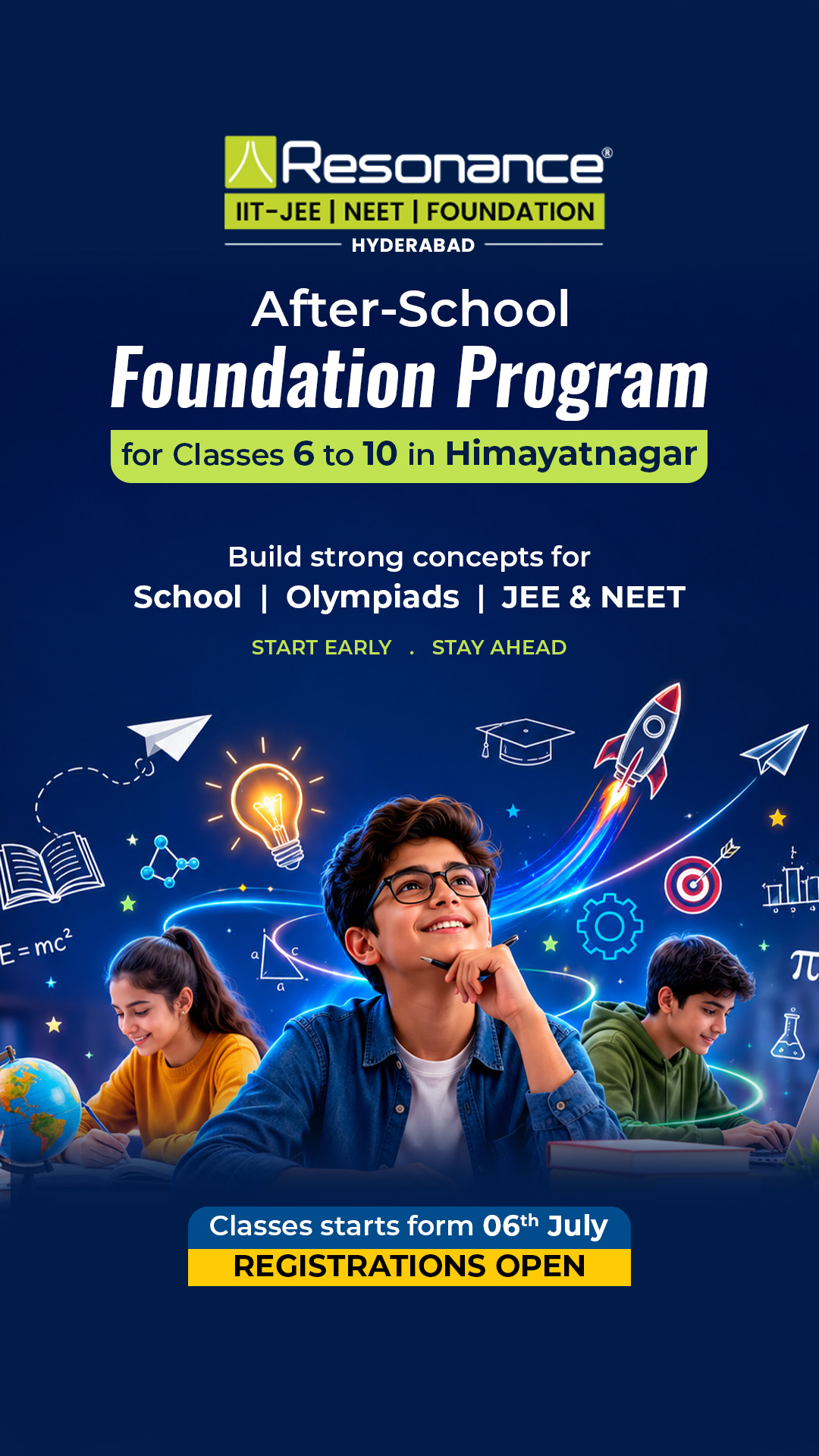 Resonance Foundation Centres Facebook ad from Jun 19, 2026