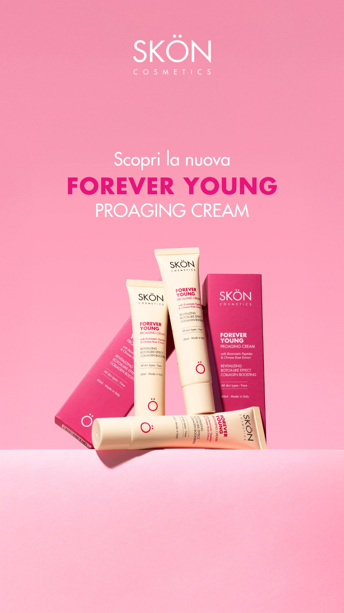 SKÖN Cosmetics Facebook ad
