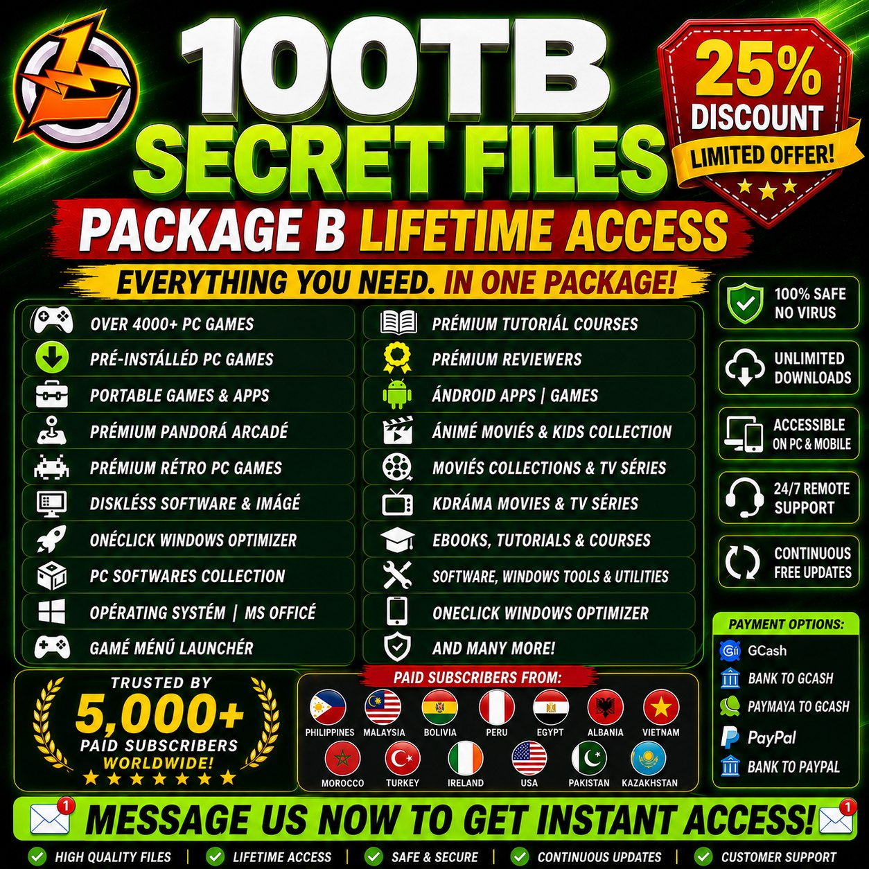 LEE Global Diskless Facebook ad
