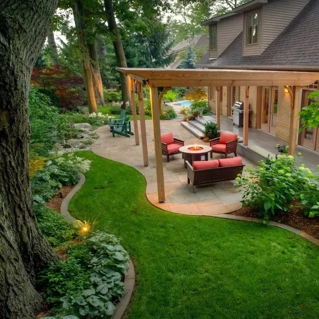 Schneider Snow Plowing and Lawn Care Facebook ad: Landscaping, Irrigation, Patios, & More