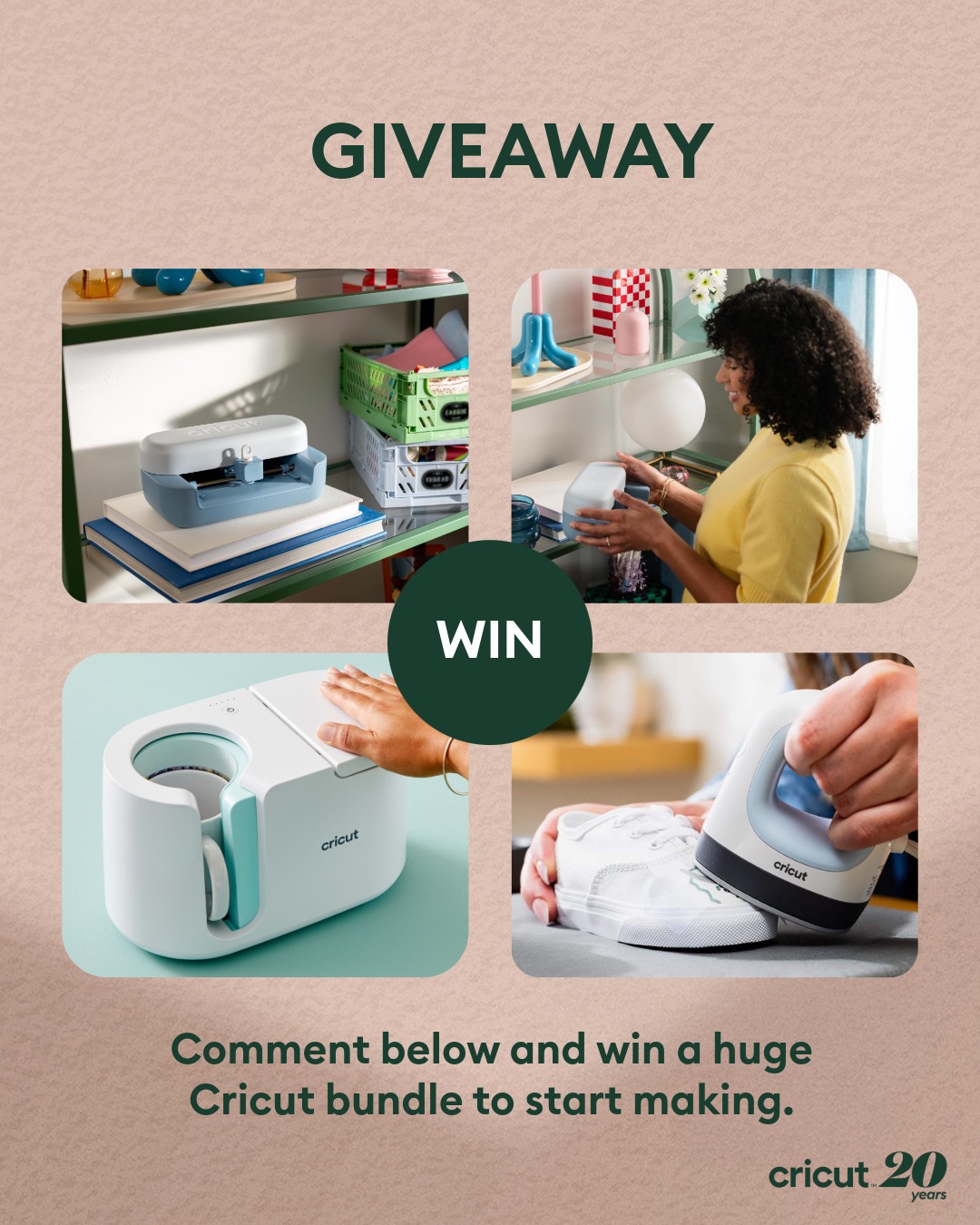Cricut Facebook ad