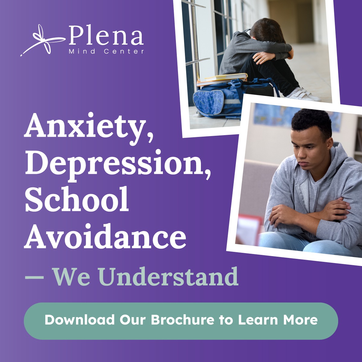 Plena Mind Center Facebook ad: Your Child’s Healing Journey Can Start Here