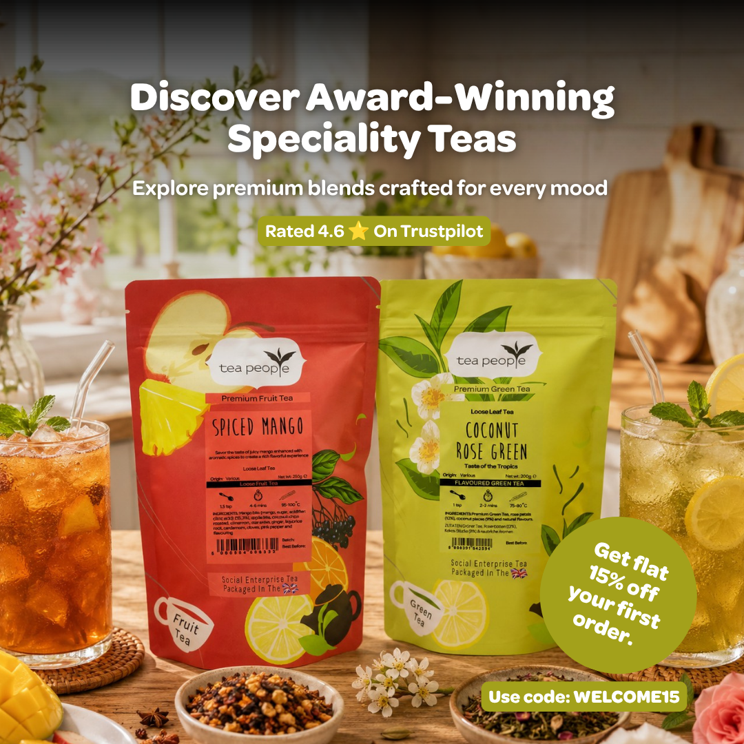 Tea People Facebook ad