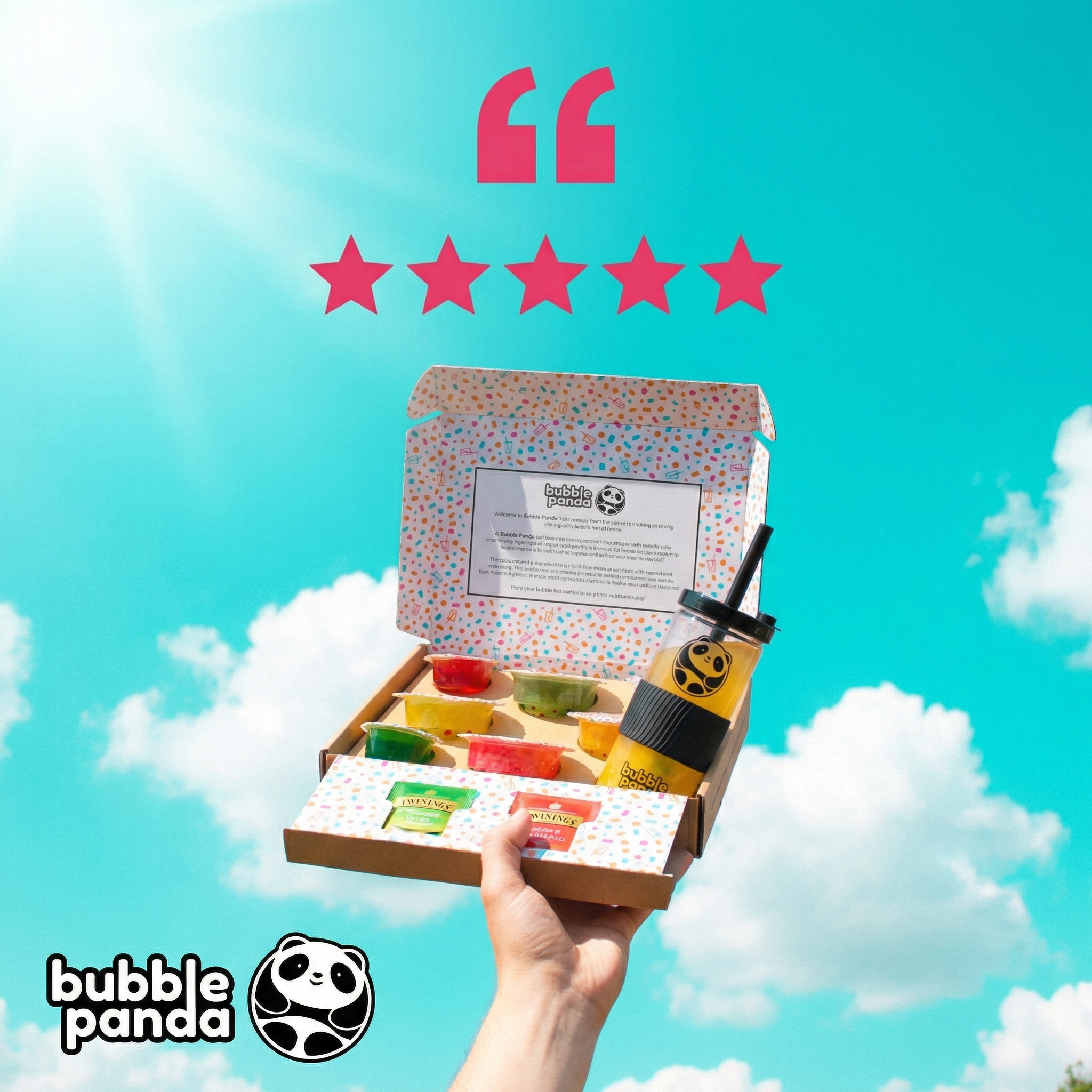 Bubble Panda Facebook ad