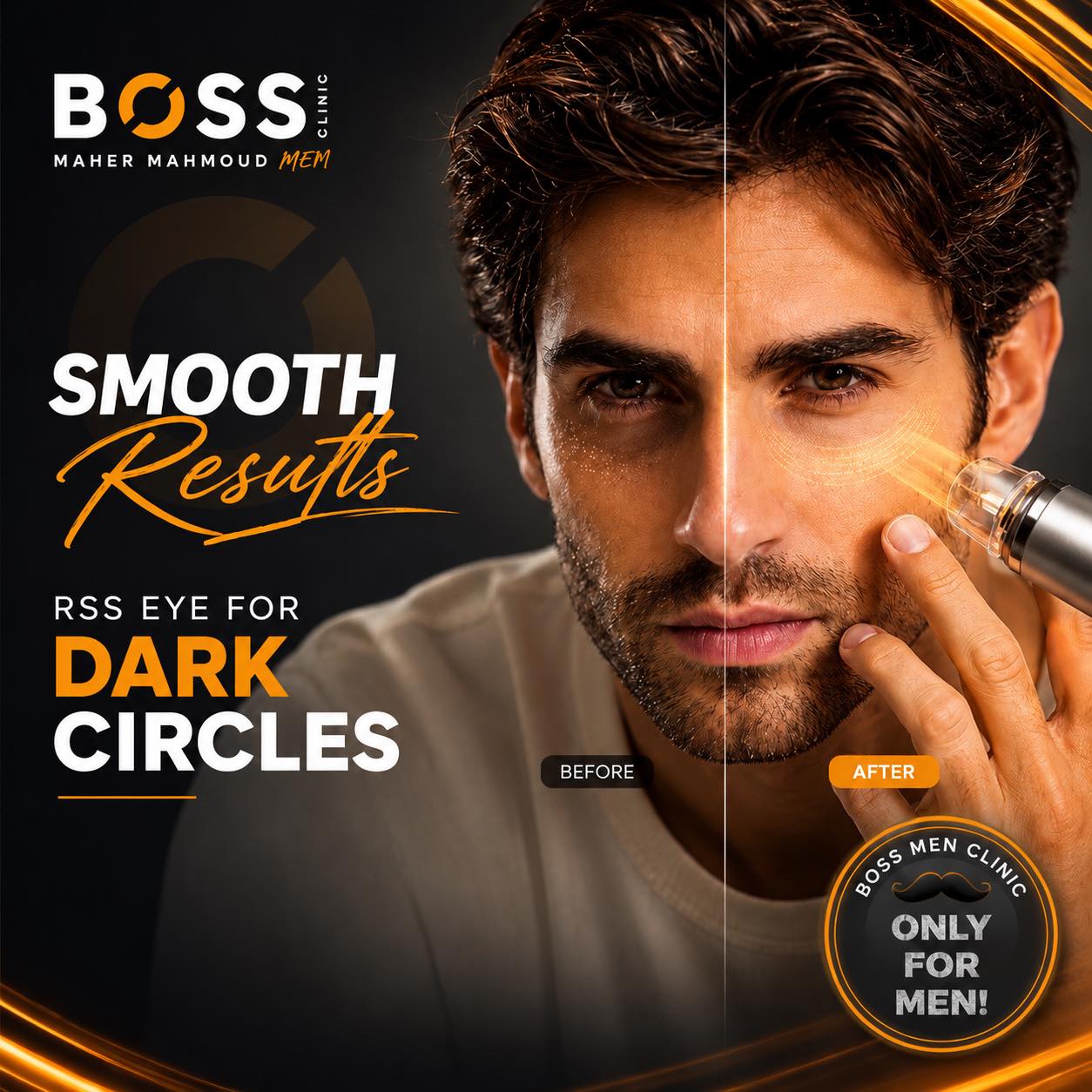 BossMen Clinic Facebook ad