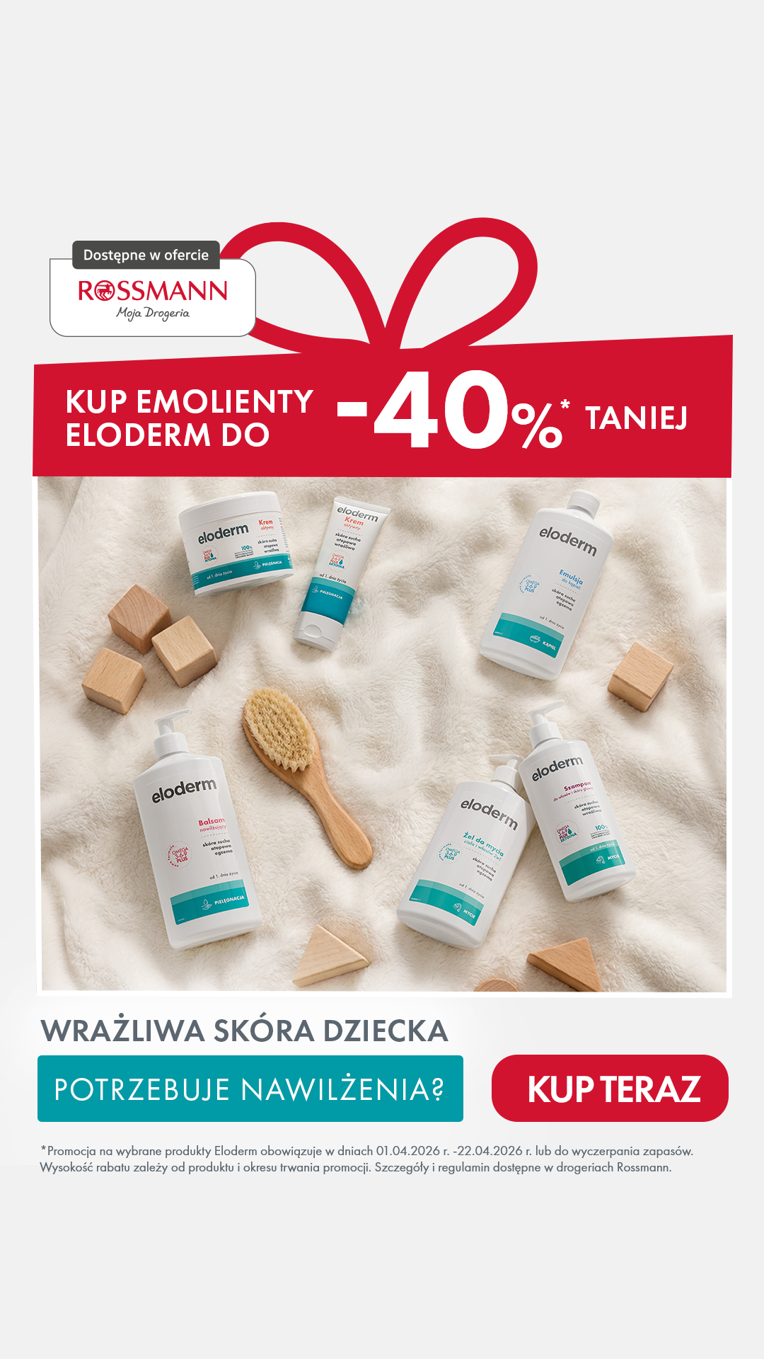 Eloderm. W trosce o wrażliwą skórę Facebook ad