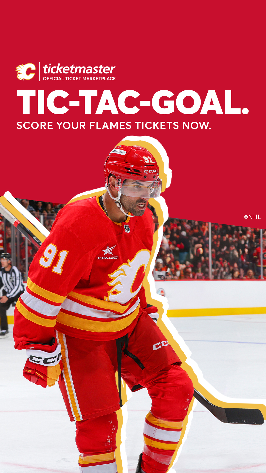 Ticketmaster Facebook ad