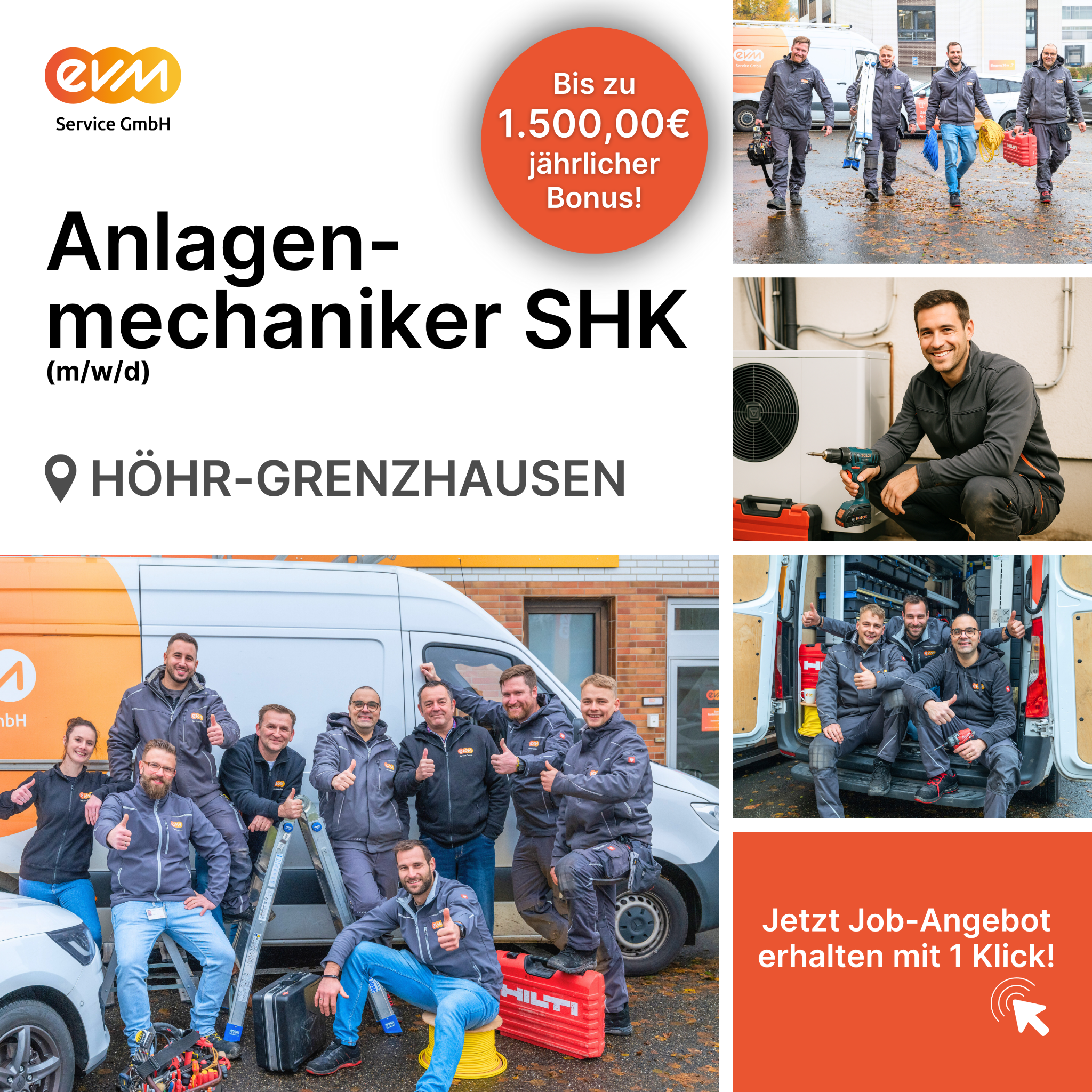 CandidateFlow: Anlagenmechaniker SHK Facebook ad