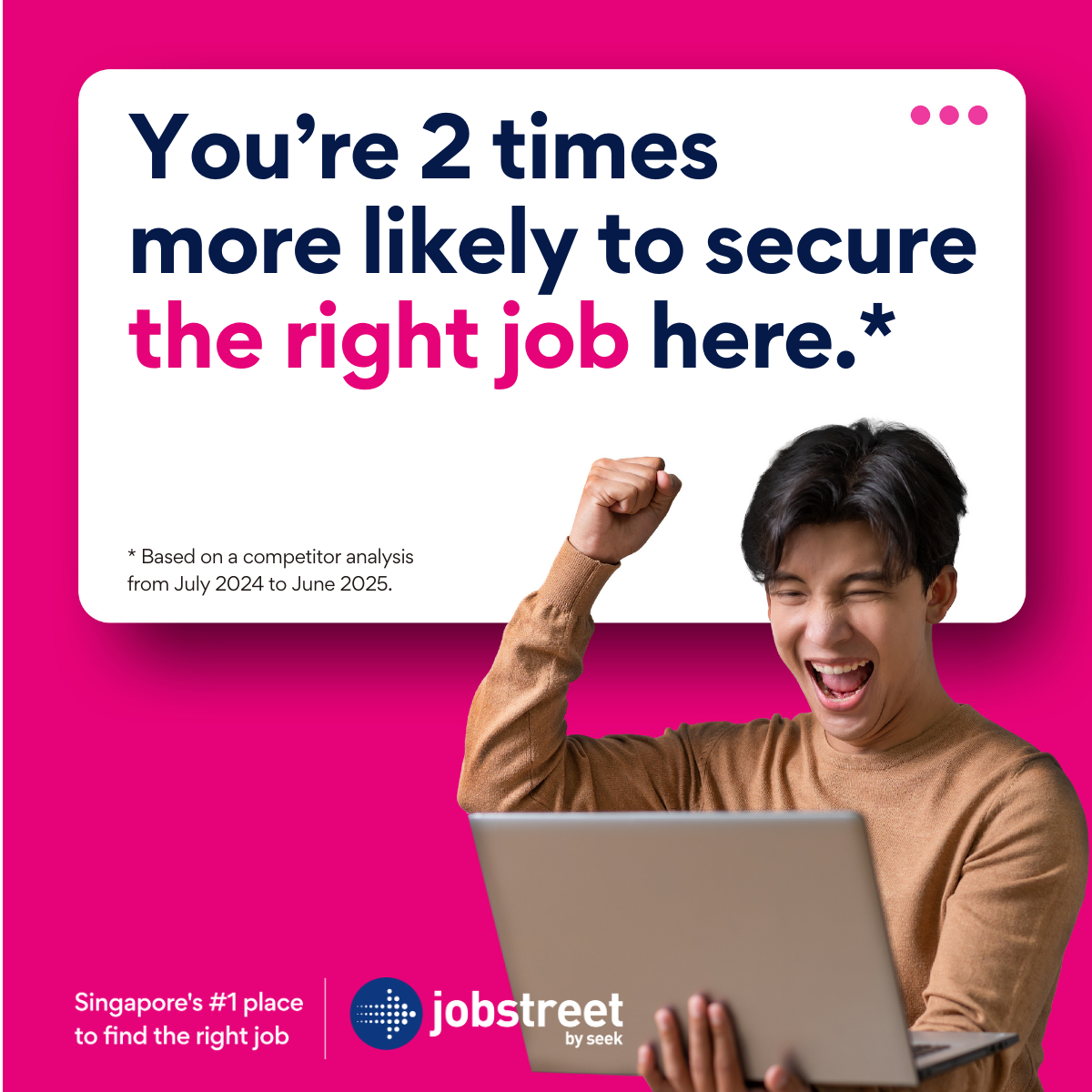 Jobstreet Singapore Facebook ad
