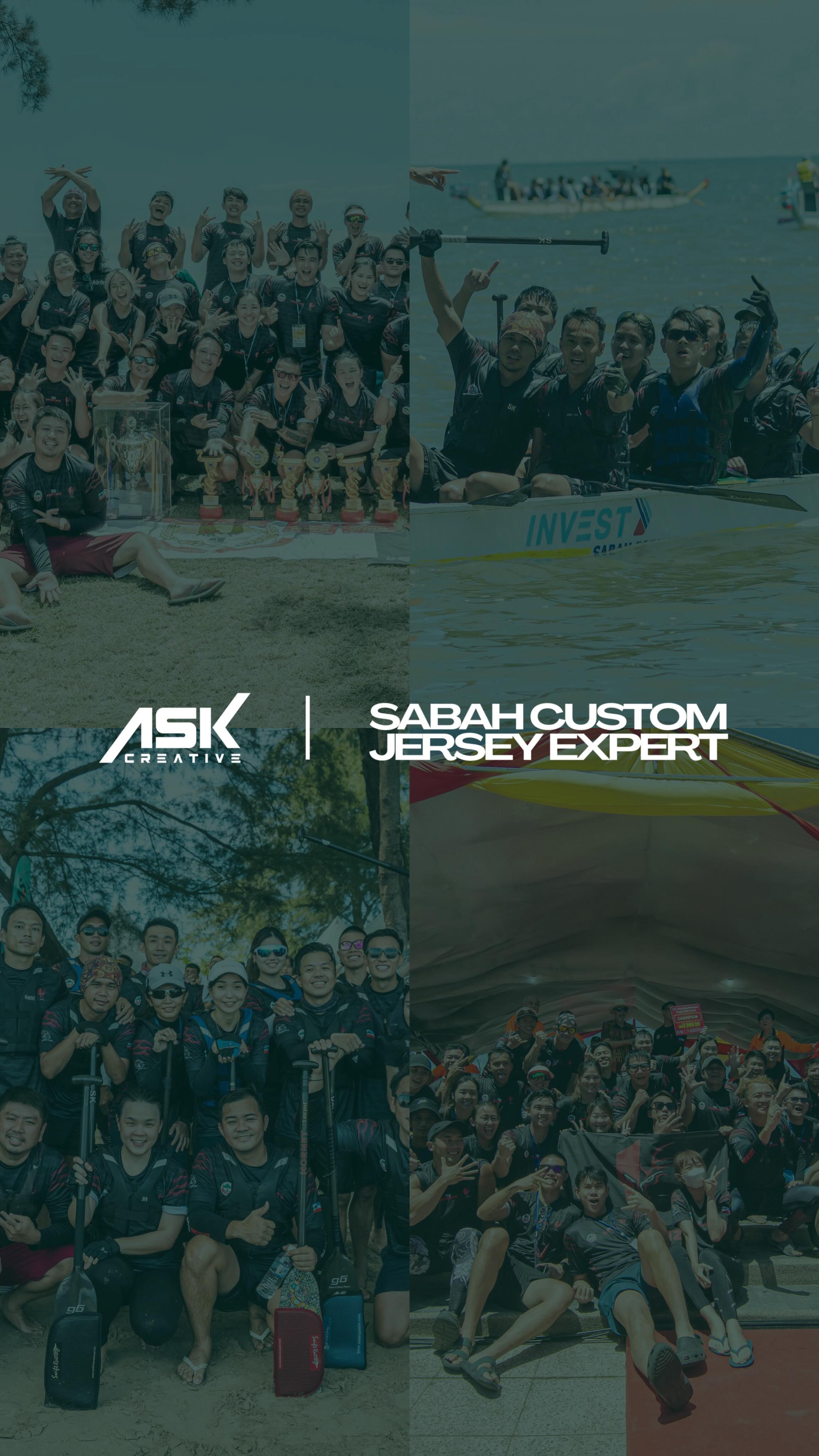 ASK Creative Printing Services Facebook ad: SABAH CUSTOM JERSEY EXPERT | CUSTOMER ORDER (1)
