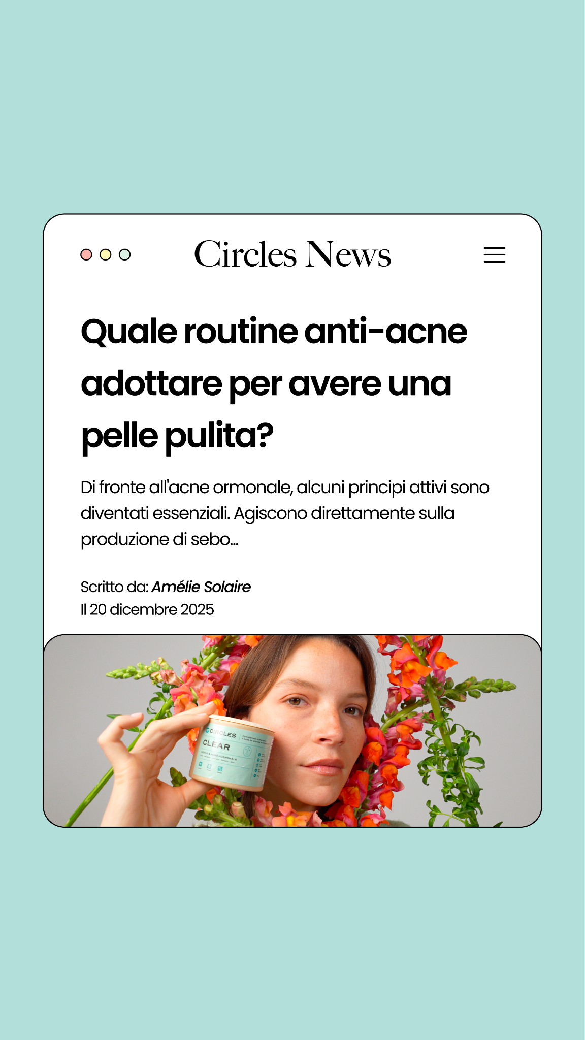 Circles Italia Facebook ad