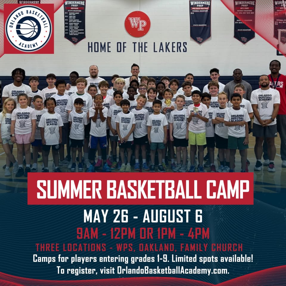 Orlando Basketball Academy Facebook ad: Summer Camps are coming soon!