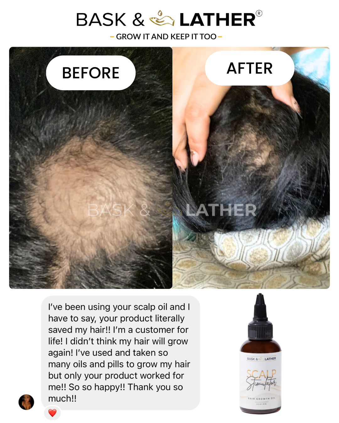 Bask & Lather Co Facebook ad