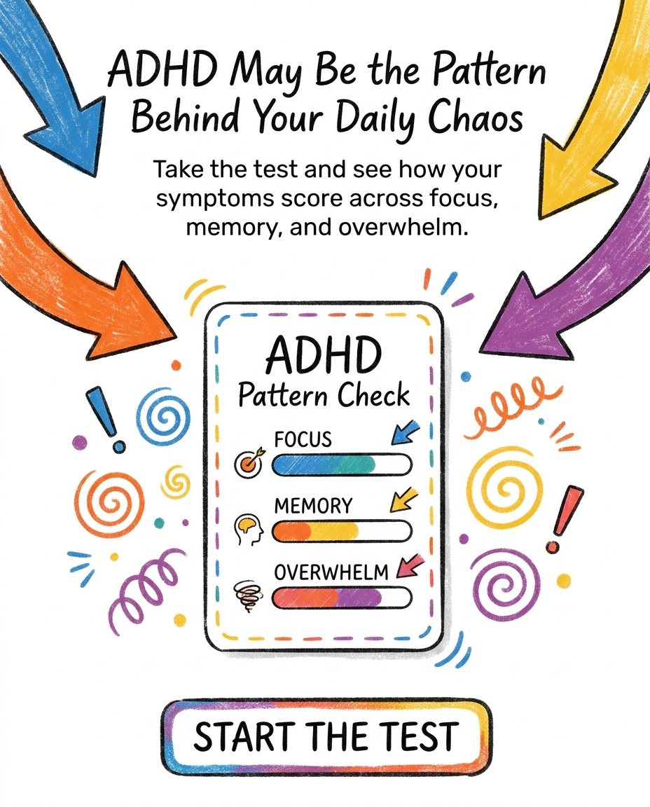 ADHD Clarity Test Facebook ad