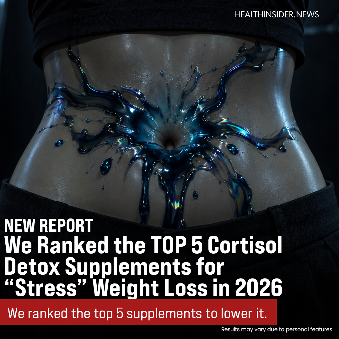 Health Insider Facebook ad: Top 5 Cortisol Supplements Ranked
