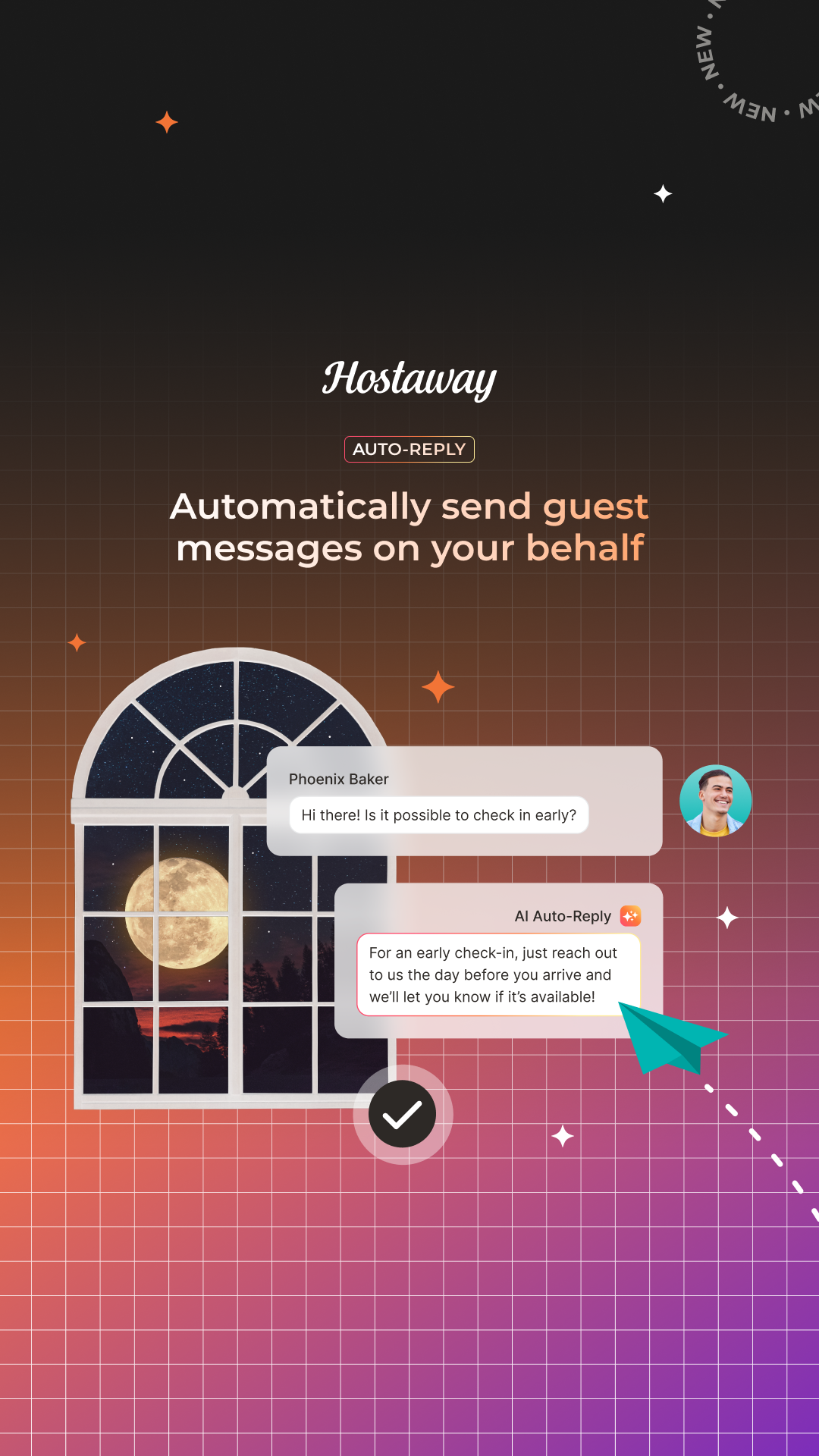 Hostaway Facebook ad