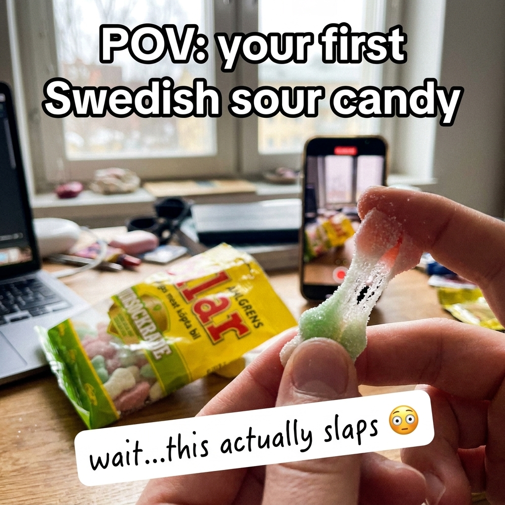 Sweedie Candy Facebook ad