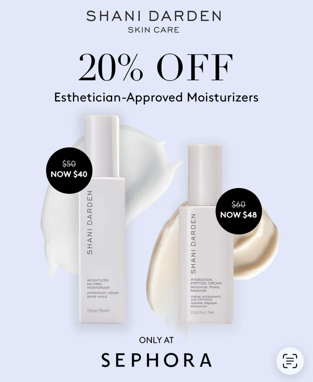 Shani Darden Skin Care Facebook ad