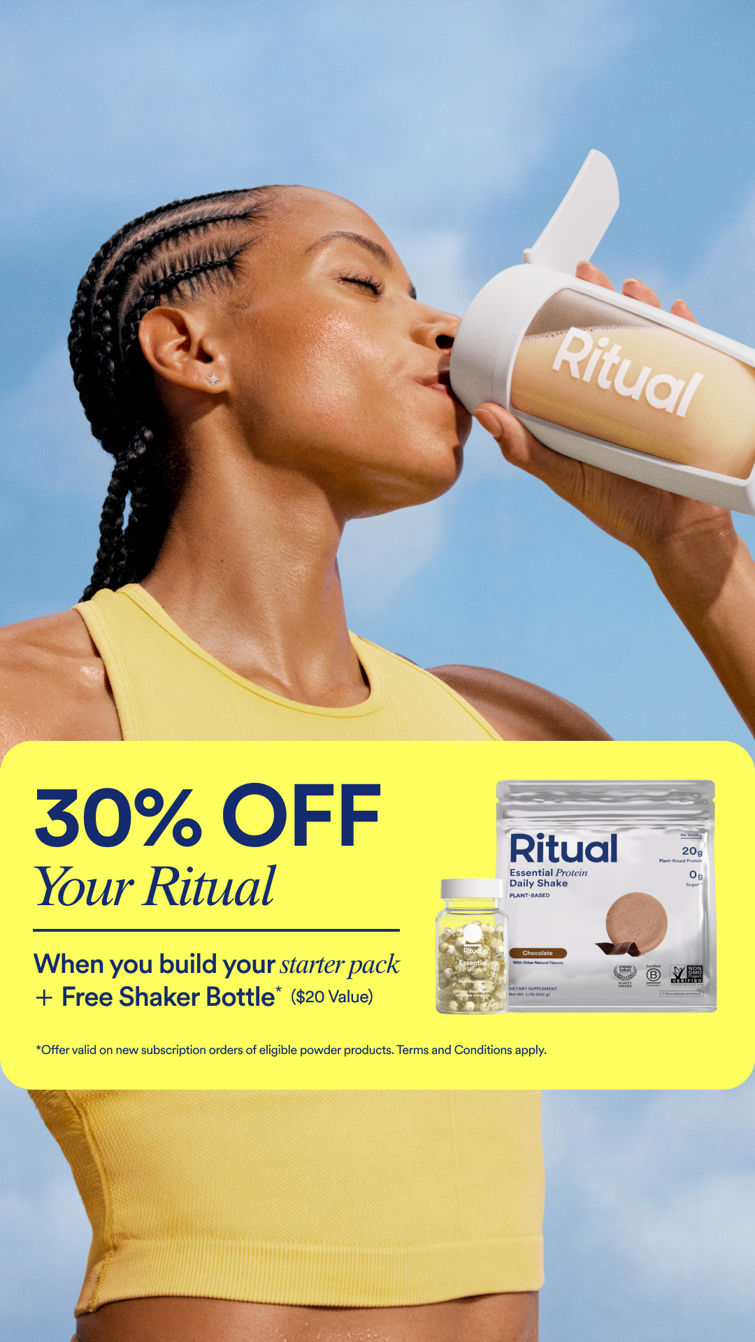 Ritual Facebook ad