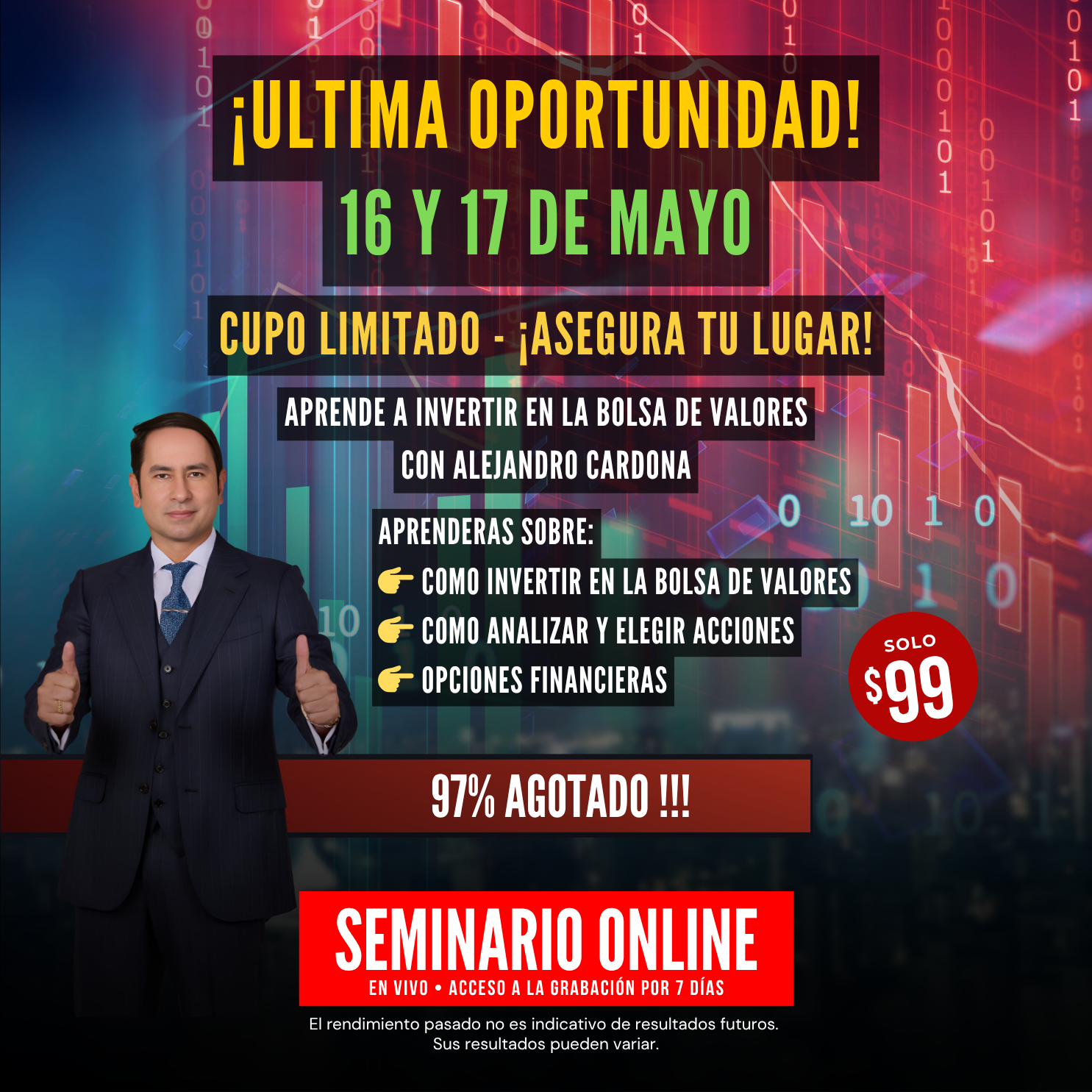 Alejandro Cardona Facebook ad