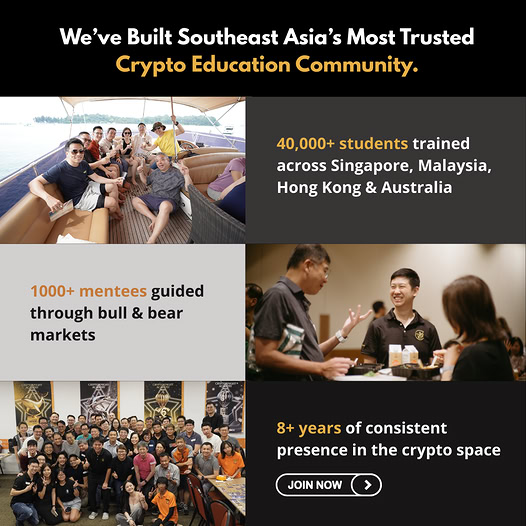 Cryptoknight Academy Facebook ad: The Next Cycle Is Coming. Will You Be Ready?