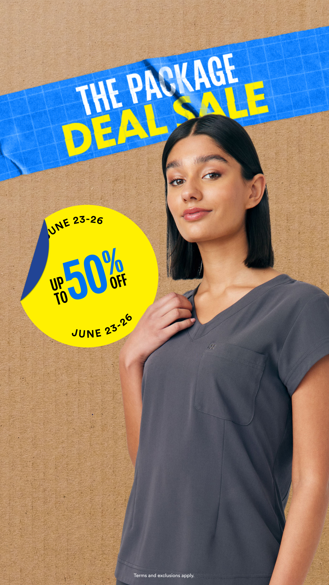 Scrubs & Beyond Facebook ad