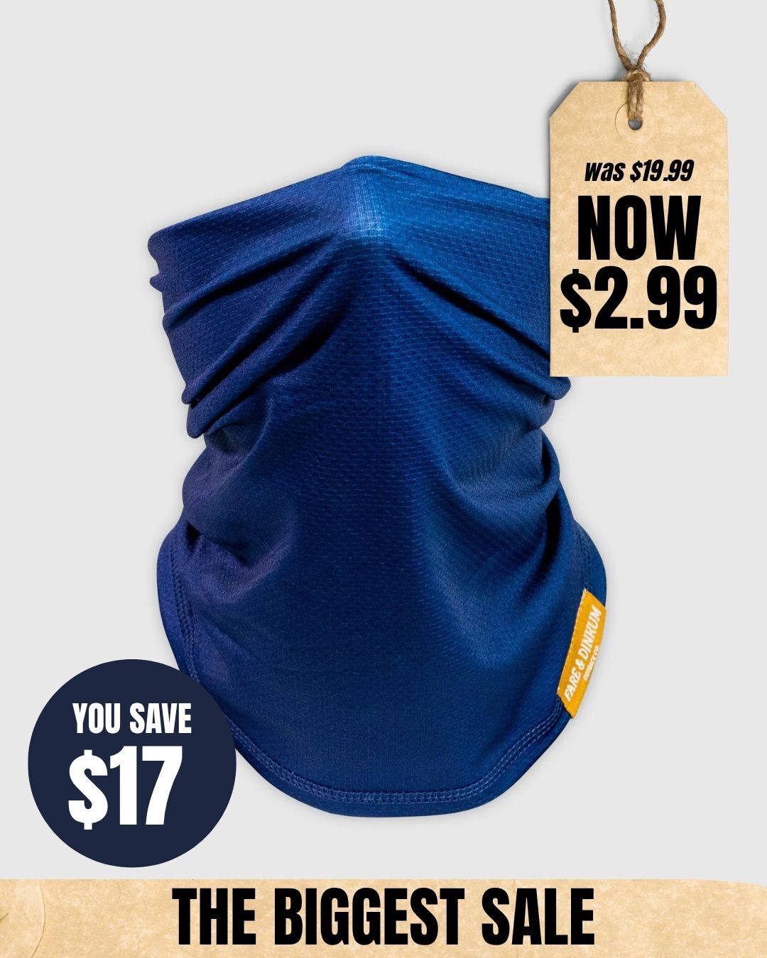 Fare & Dinkum Facebook ad