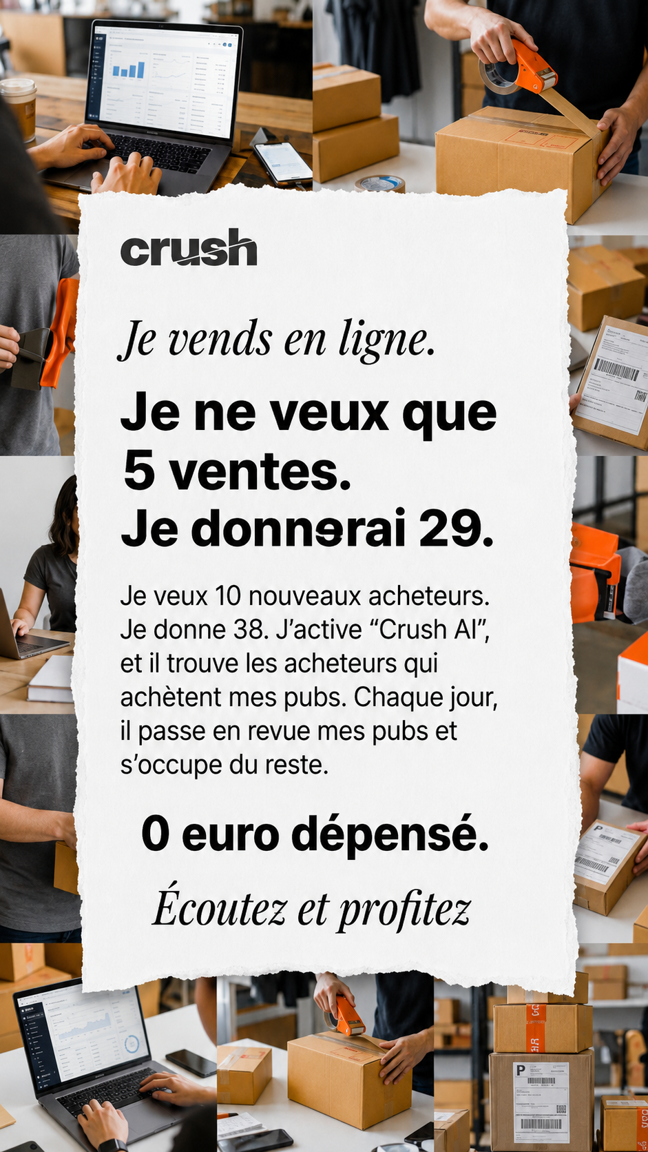 trycrush.ai Facebook ad
