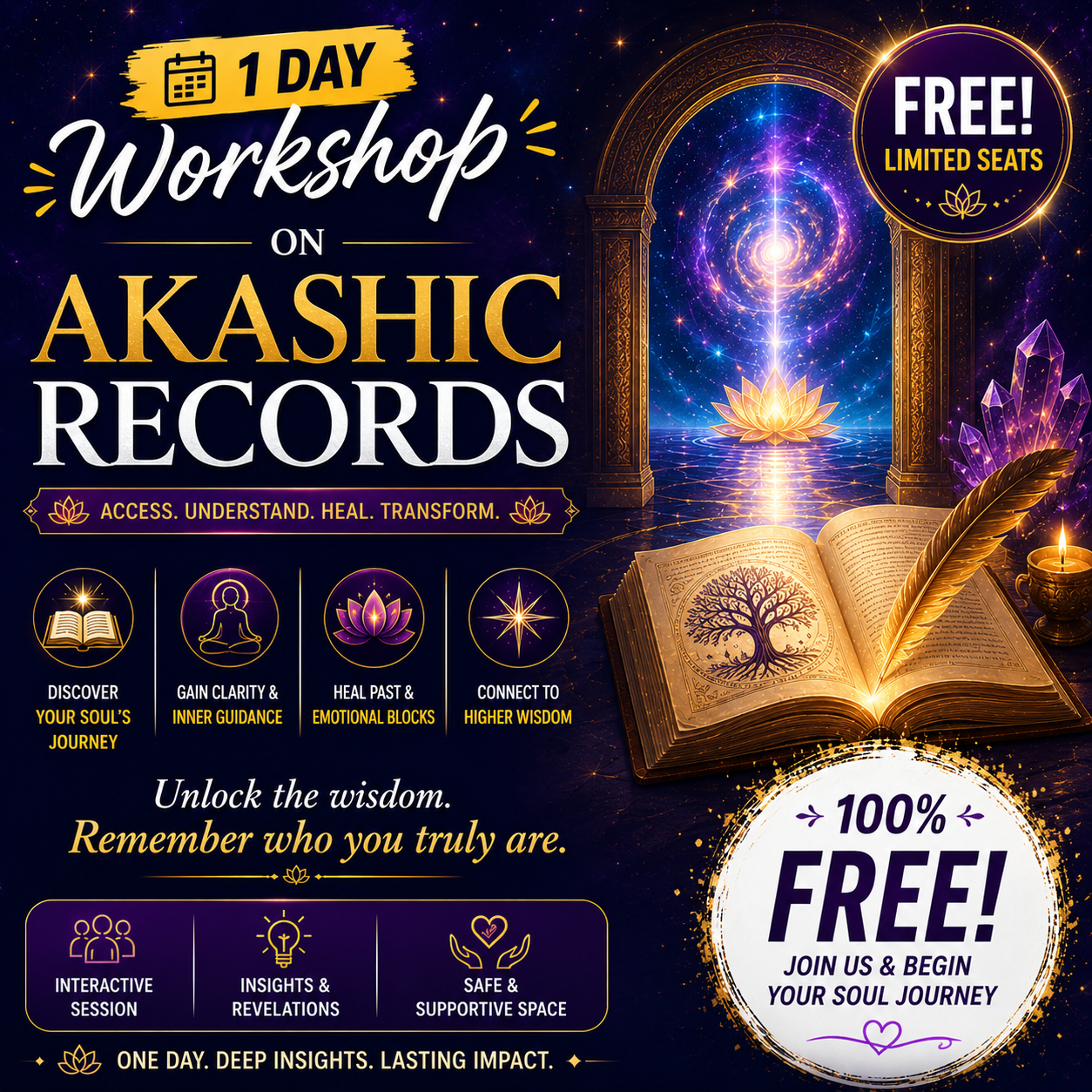 Occult Gyaanshala Facebook ad: Curious about Akashic Records but confused by mixed…