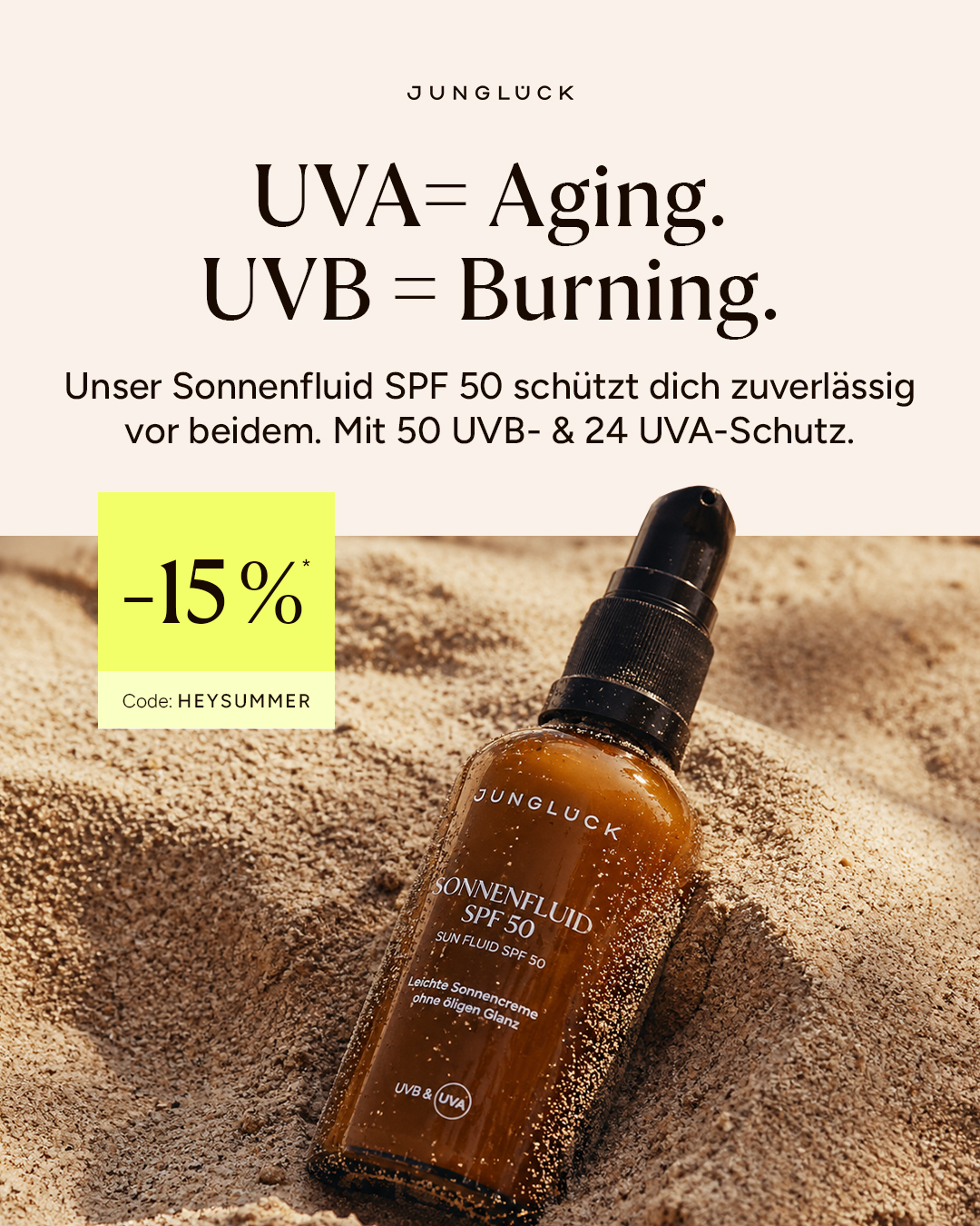 Junglück Facebook ad