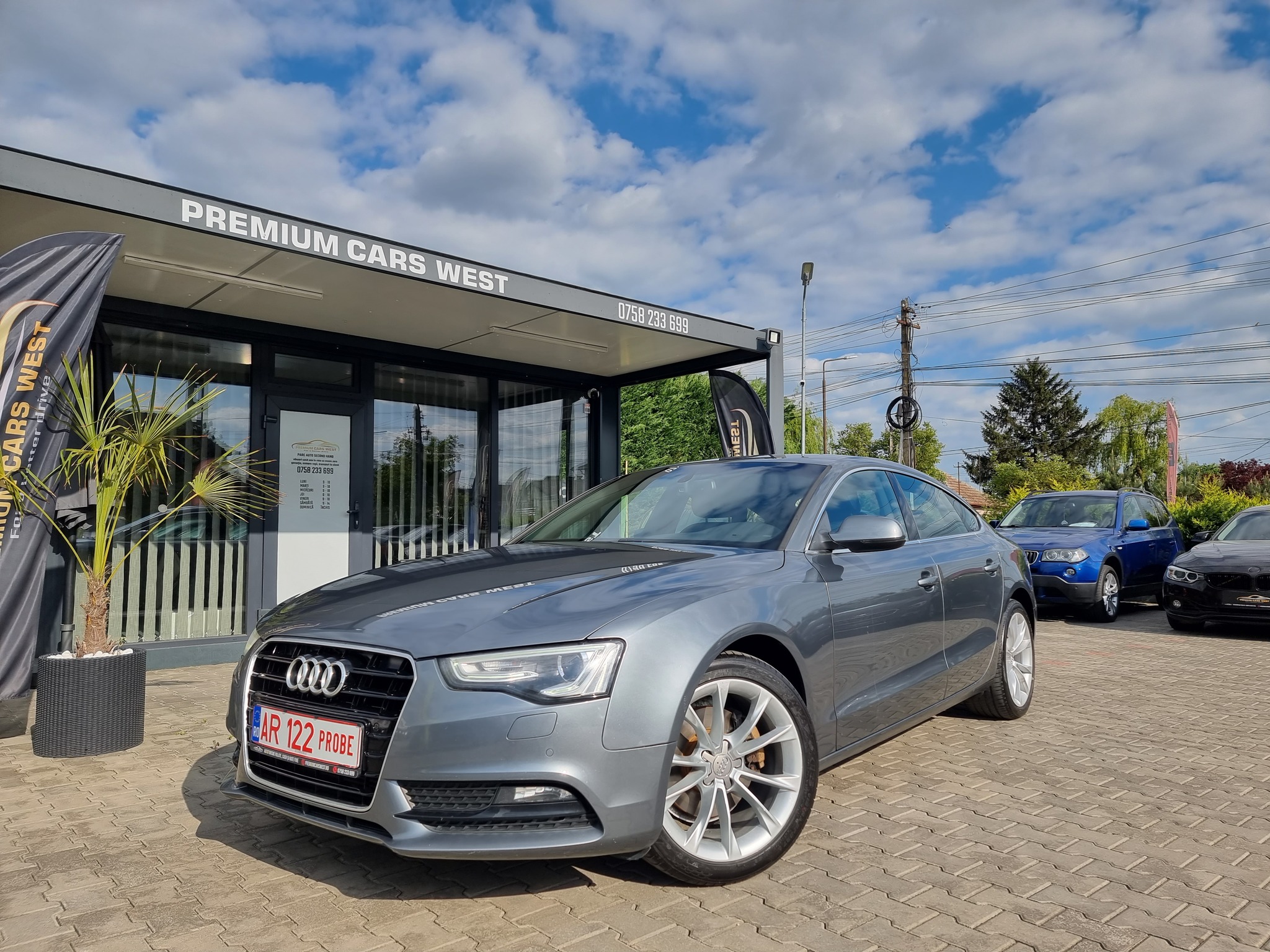 Premium Cars West Facebook ad: AUDI A5, 2.0 TDI, 177 CP, EURO 5