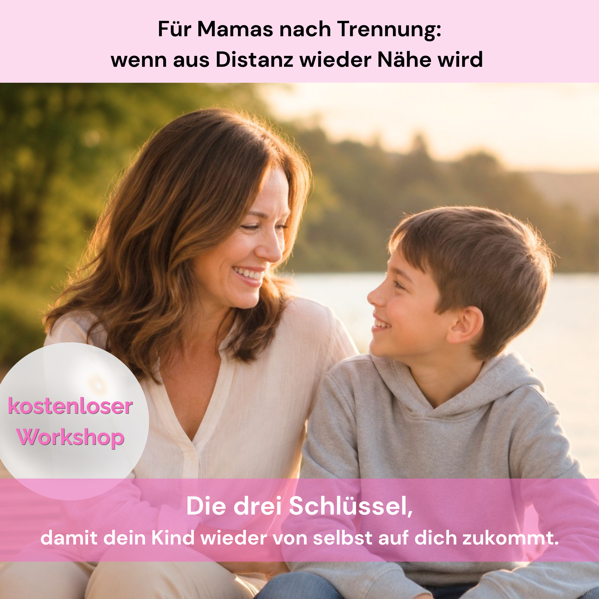 Gabriela Müller Facebook ad: Ich hatte mein Kind schon fast verloren.
