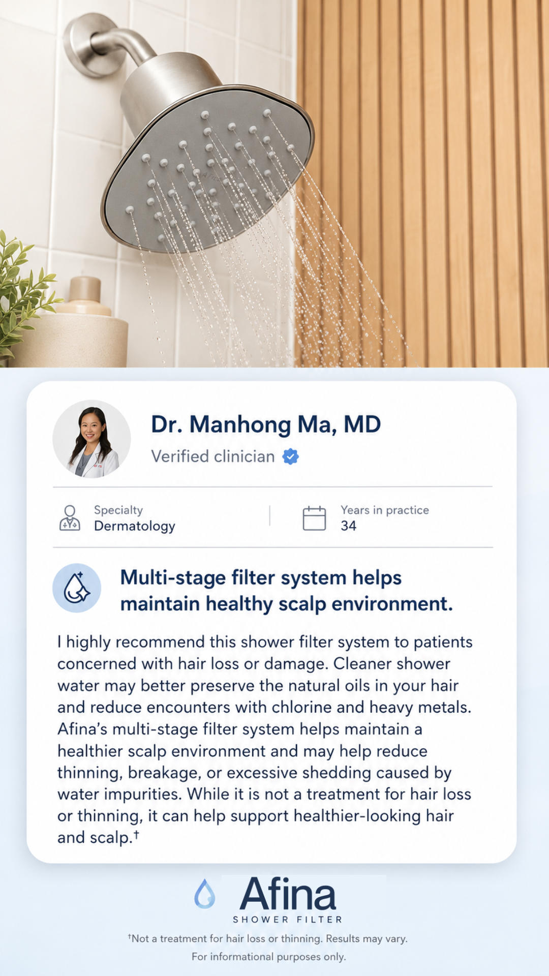Afina Facebook ad