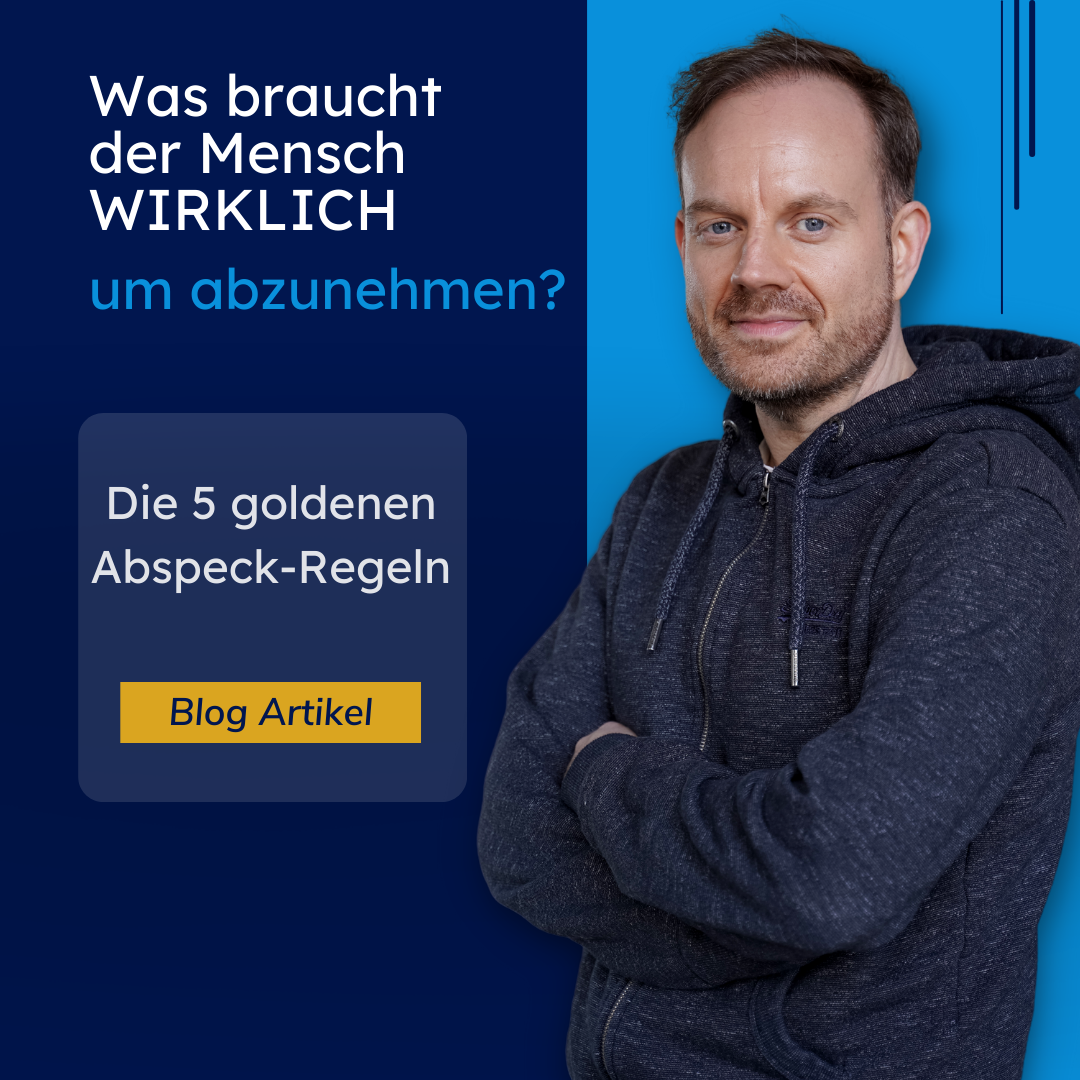 Abspecken kann jeder Facebook ad: die 5 goldenen Abspeck-Regeln
